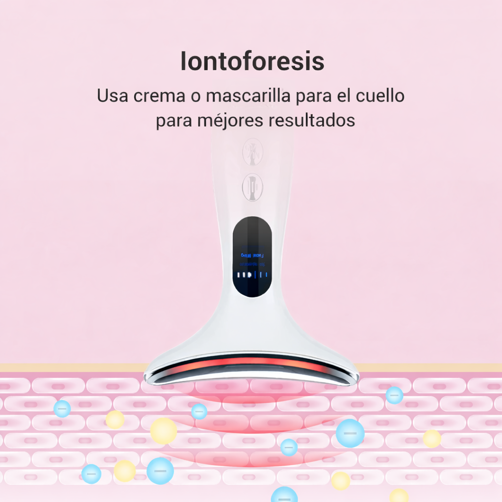 Masajeador facial de microcorrientes