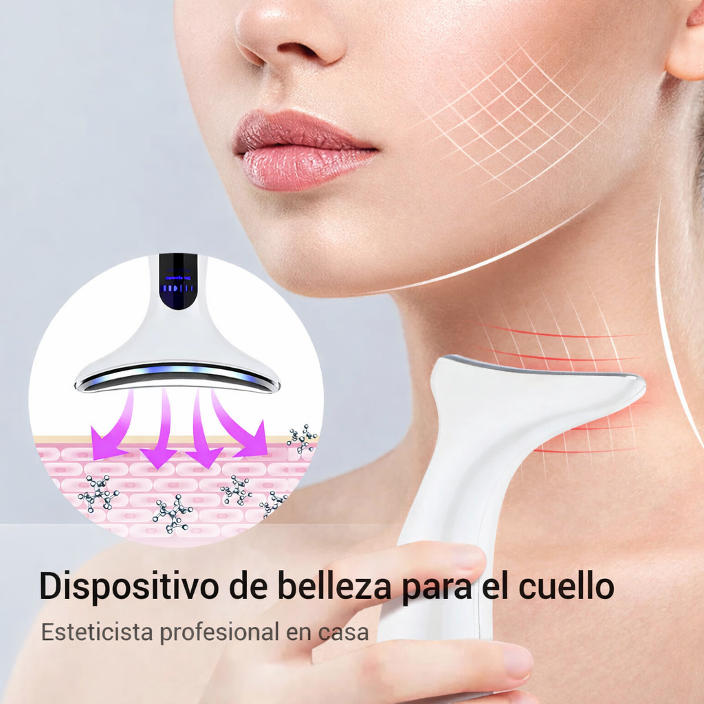 Masajeador facial de microcorrientes
