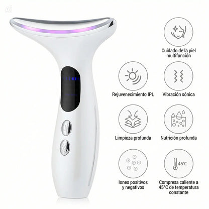 Masajeador facial de microcorrientes
